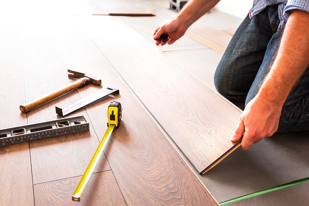 Mobile Home Subfloor Installation